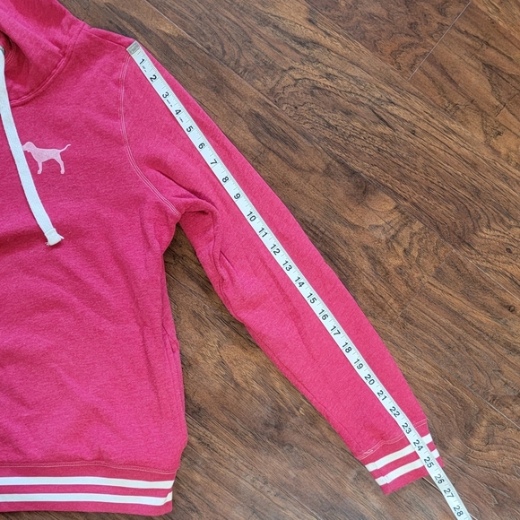 PINK Victoria's Secret Half Zip Sweatshirt Hoodie Size Small - Picture 9 of 9